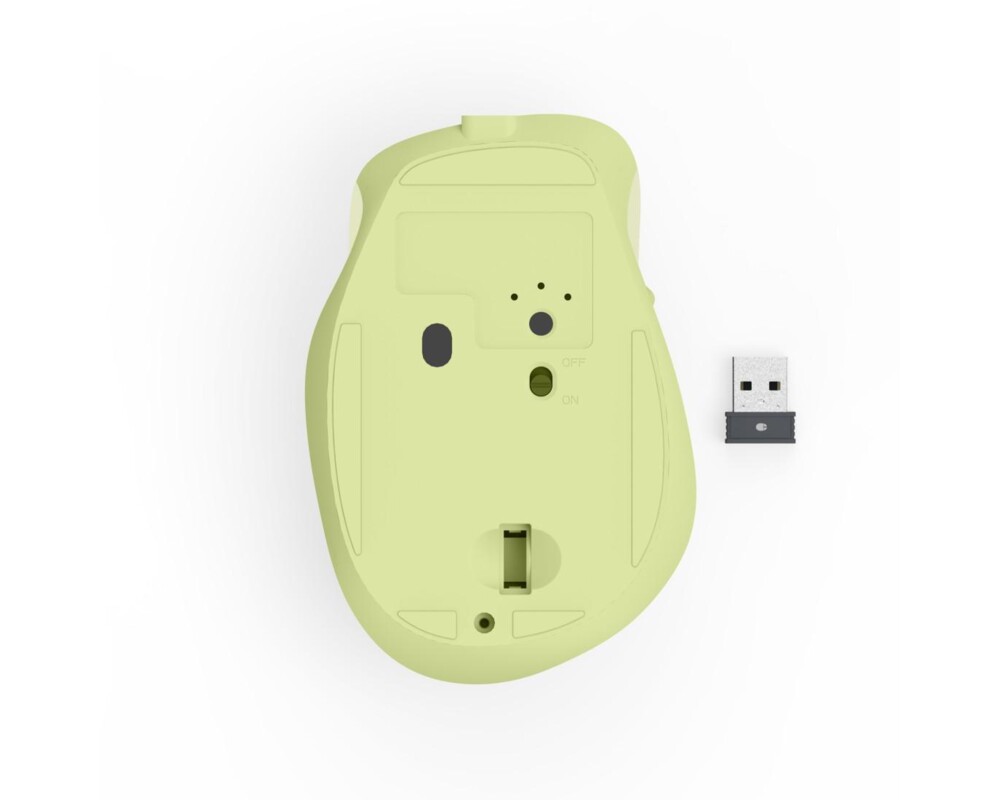 Мишка HAMA Безжична оптична мишка WM-500 Recharge, зелена, 6 бут.,800/1200/1600 dpi, безшумна 33