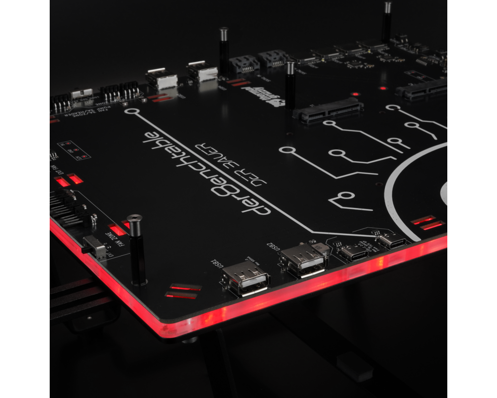Дънна платка Платка за тестване на хардуер Thermal Grizzly Benchtable Der8enchtable 7