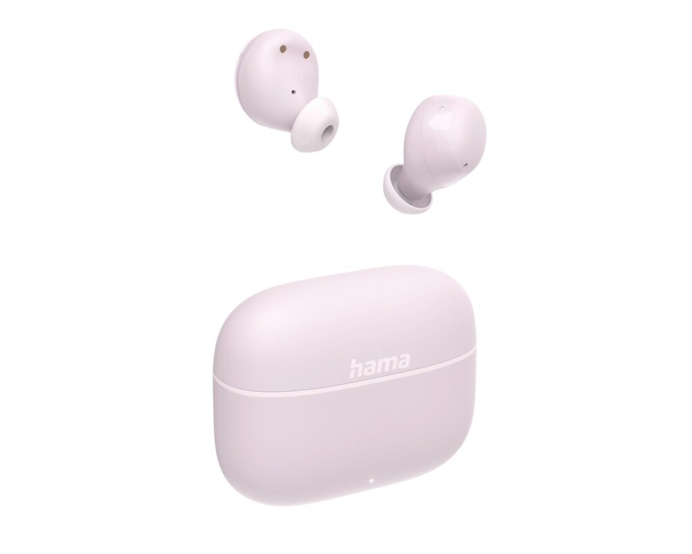 Слушалки HAMA Блутут слушалки "Freedom Buddy II", True Wireless, Розов 9