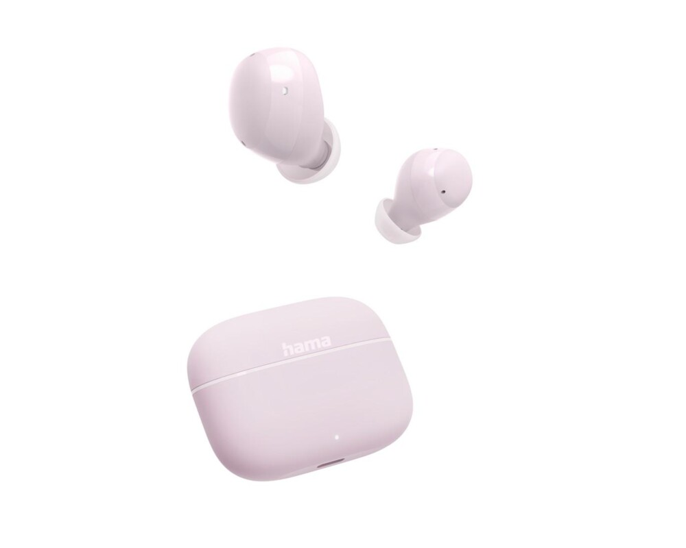 Слушалки HAMA Блутут слушалки "Freedom Buddy II", True Wireless, Розов 3
