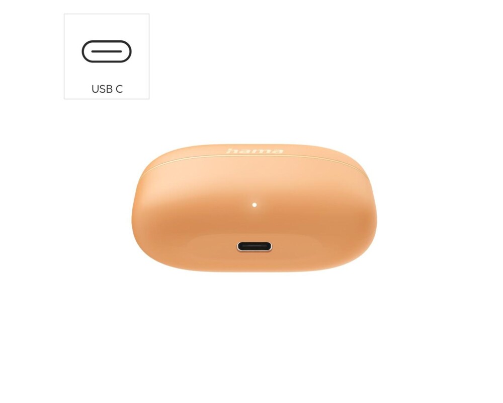 Слушалки HAMA Блутут слушалки "Freedom Buddy II", True Wireless, Оранжев 12