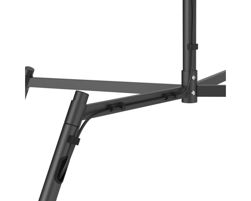 Стойка за TV, въртяща се, регулируема височина, 229 cm (90") до 50 kg 7