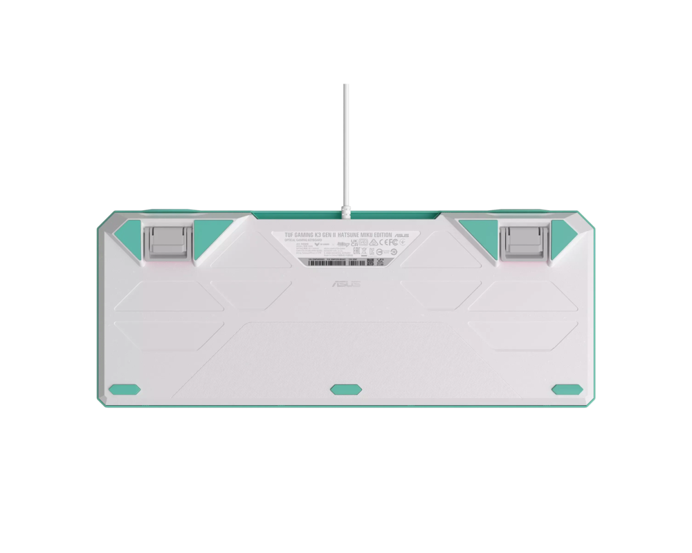 Клавиатура Геймърска клавиатура ASUS TUF Gaming K3 Gen II Hatsune Miku Edition - Optical Mechanical Switch 5