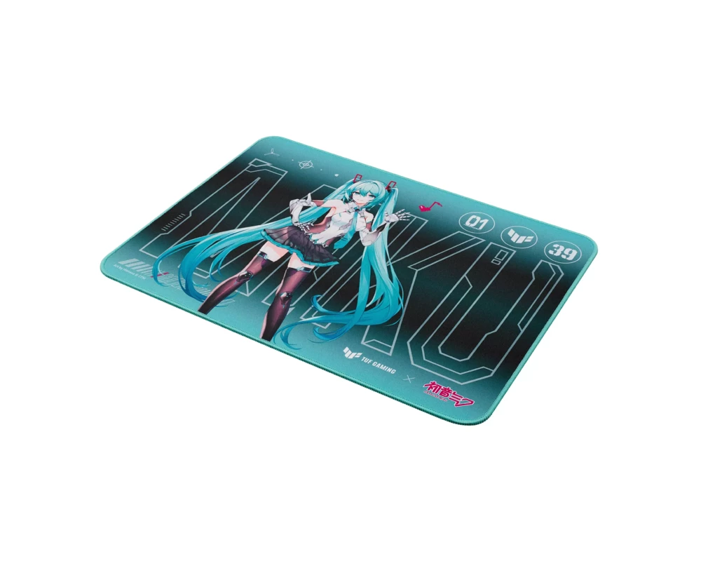 Пад за мишка Геймърски за мишка ASUS TUF GAMING P1 Hatsune Miku Edition 2