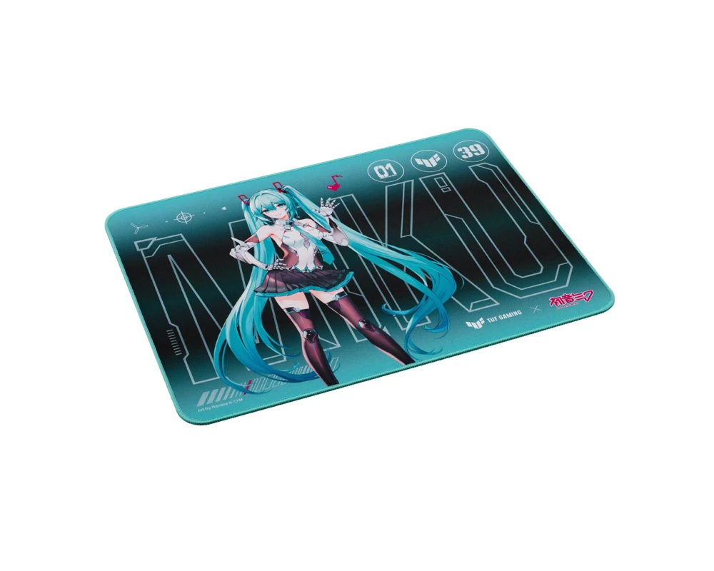 Пад за мишка Геймърски за мишка ASUS TUF GAMING P1 Hatsune Miku Edition 3