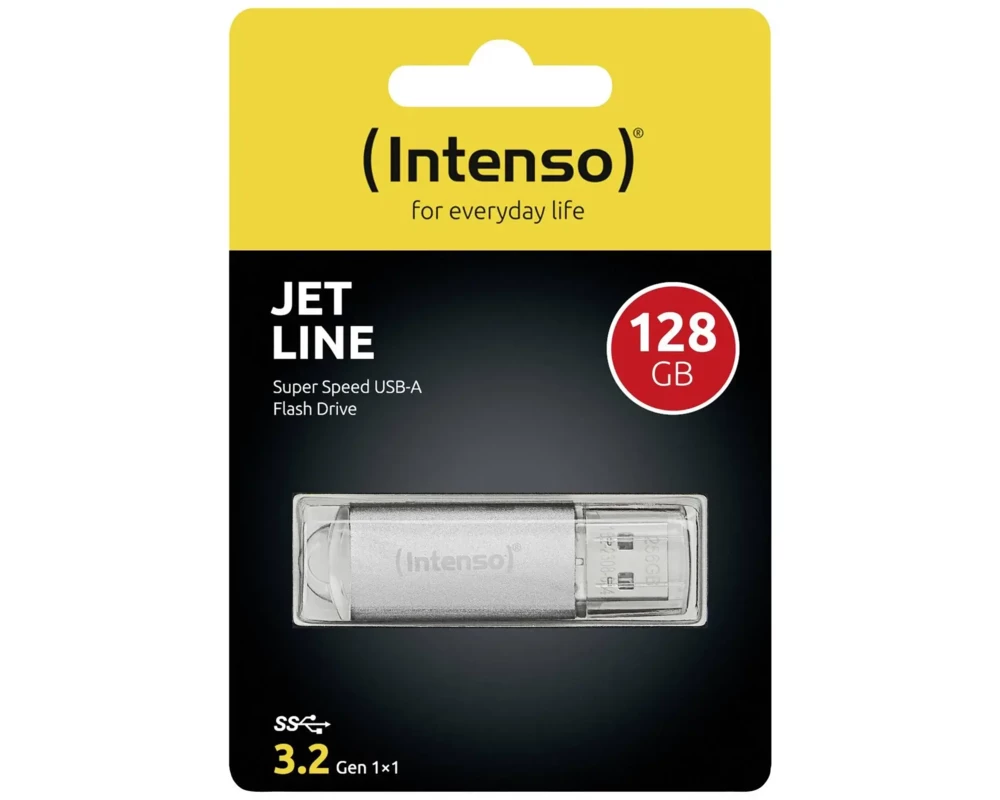 Флаш памет Intenso USB Flash Drive 3.2 128GB Jet Line 3