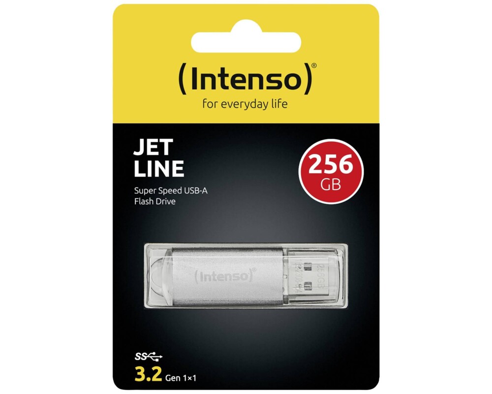 Флаш памет Intenso USB Flash Drive 3.2 256GB Jet Line 3