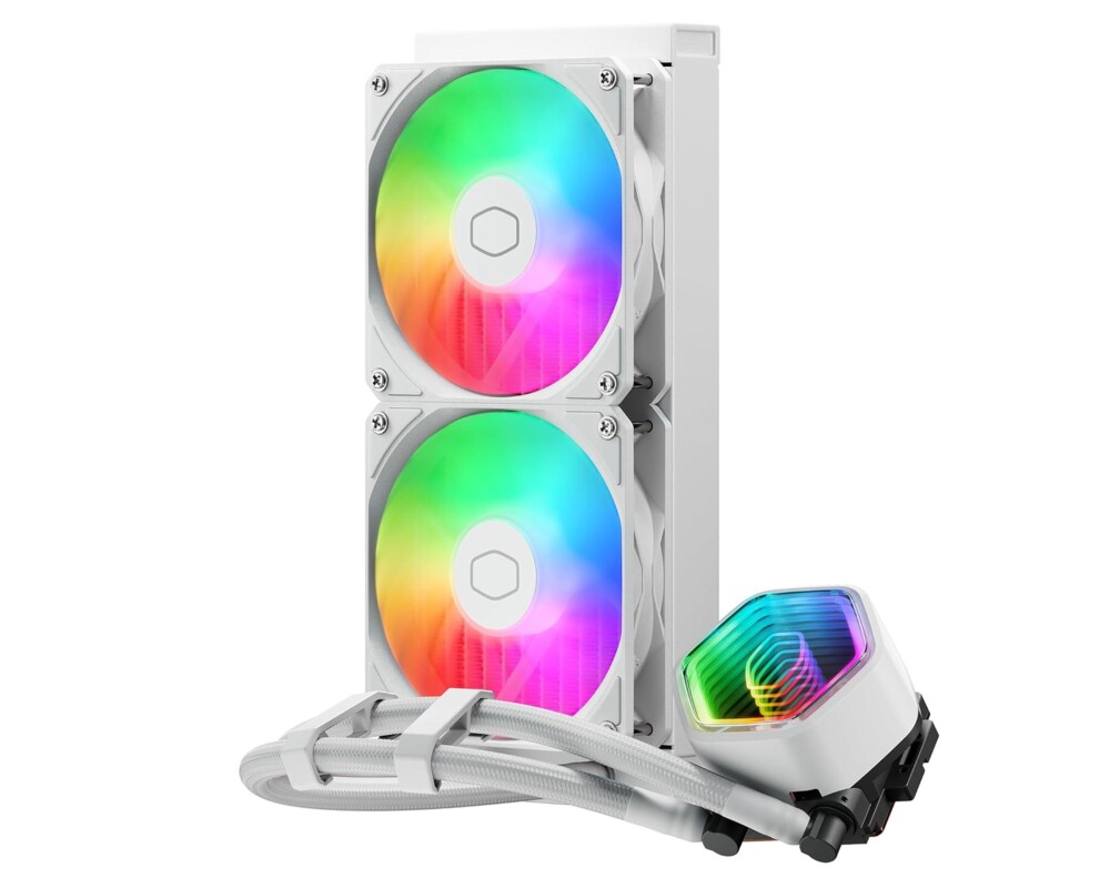 Охладител за процесор Cooler Master Master Liquid 240 Core II ARGB White Edition 2