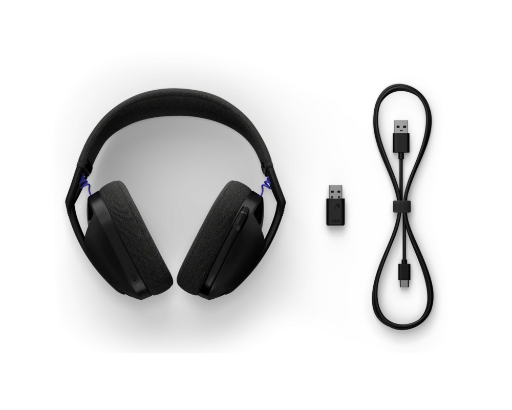 Слушалки Геймърски безжични слушалки Logitech G321 Lightspeed, Микрофон, Черни 6