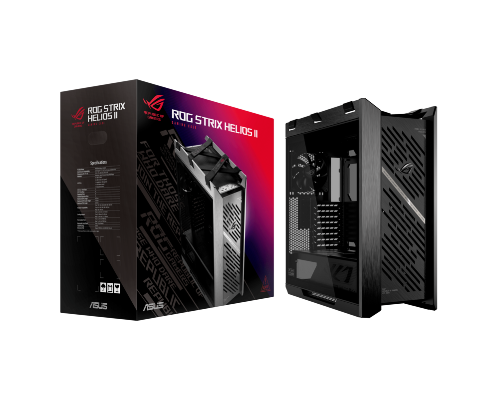 Кутия ASUS ROG Strix Helios II EATX Mid-Tower - Black 20