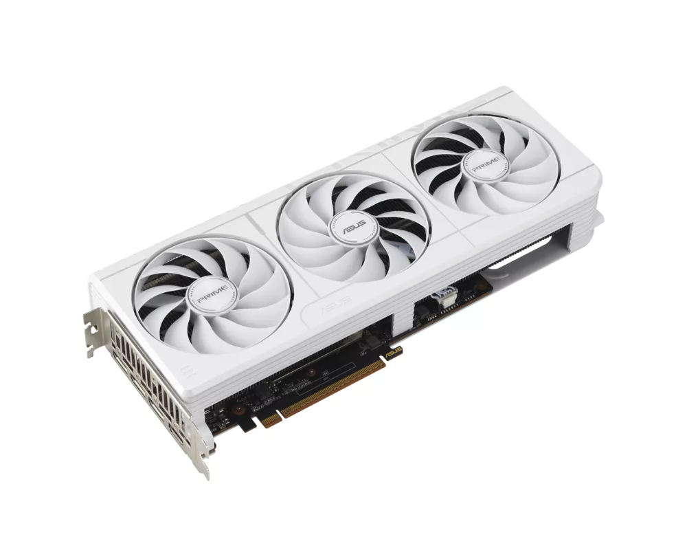 Видеокарта Asus Prime RX 9070 XT 16GB GDDR6 OC White 14