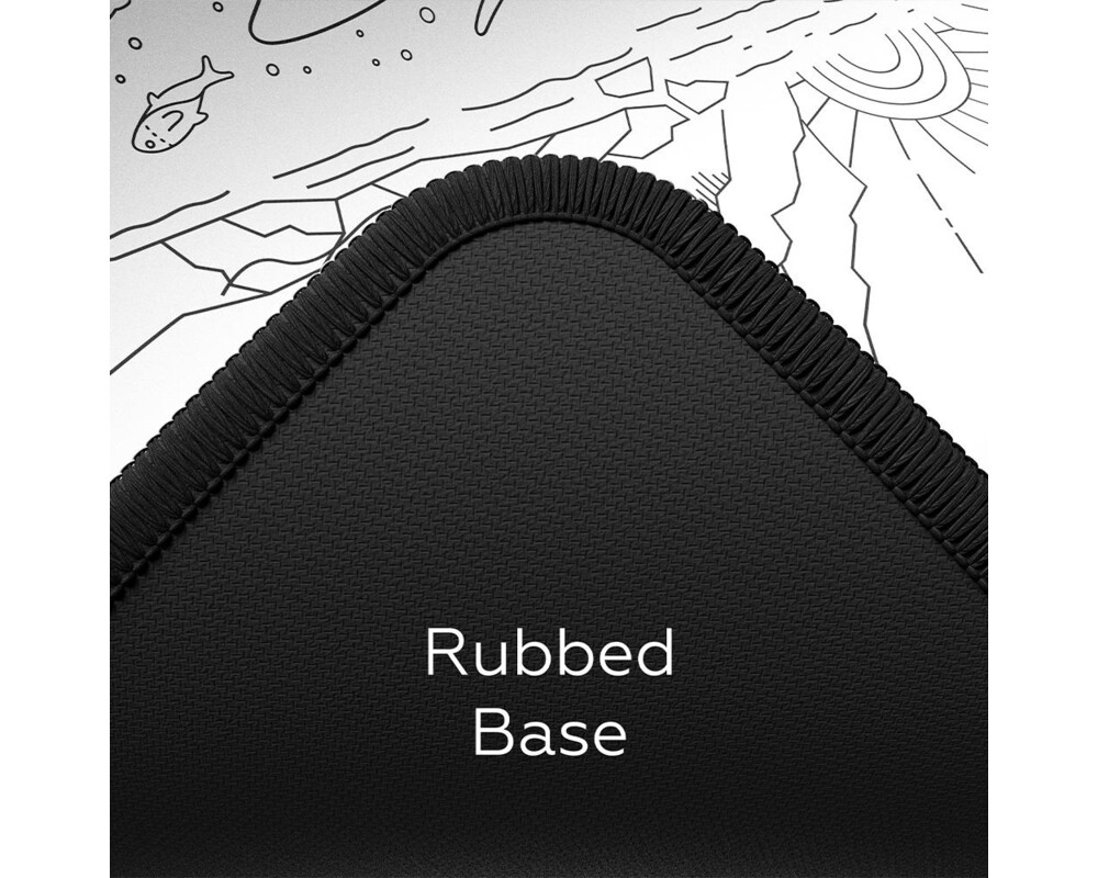 Пад за мишка Геймърски Dark Project - Nostra White XL 8