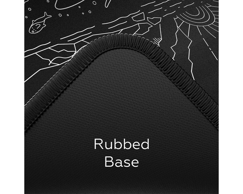 Пад за мишка Геймърски Dark Project - Nostra Black XL 8