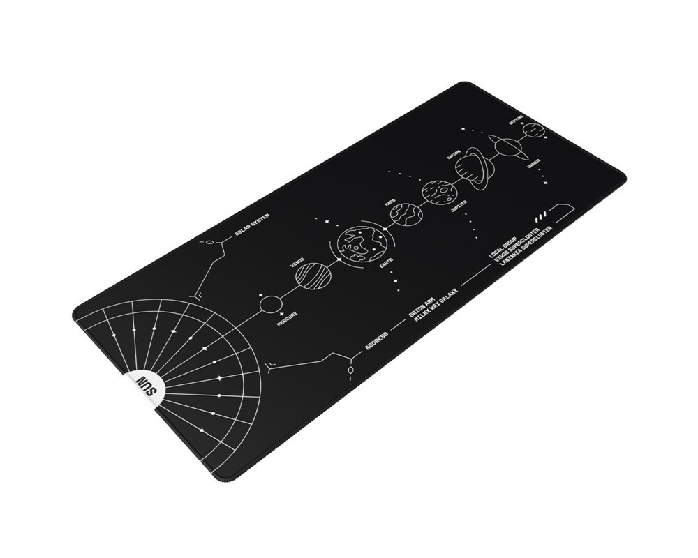 Пад за мишка Геймърски Dark Project - Terra Nova Black XL 2