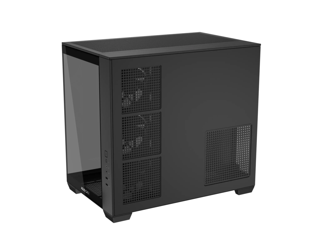 Кутия ASUS A32 PLUS Tempered Glass + 4 ARGB Вентилатора - Black 5