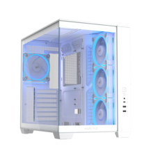  ASUS A32 PLUS Tempered Glass + 4 ARGB Вентилатора - White 858176 A32-PLUS-W на топ цена - PIC.bg