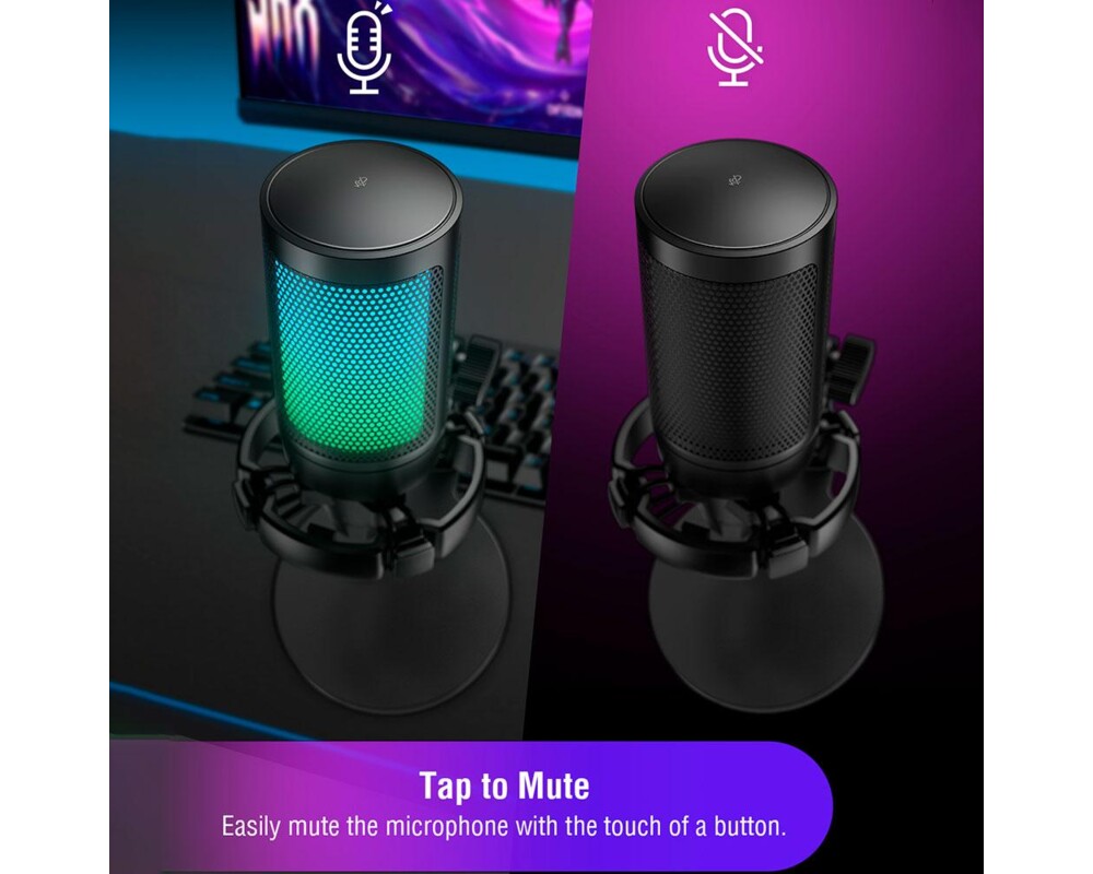 Микрофон FIFINE A6NEO RGB - Black 4