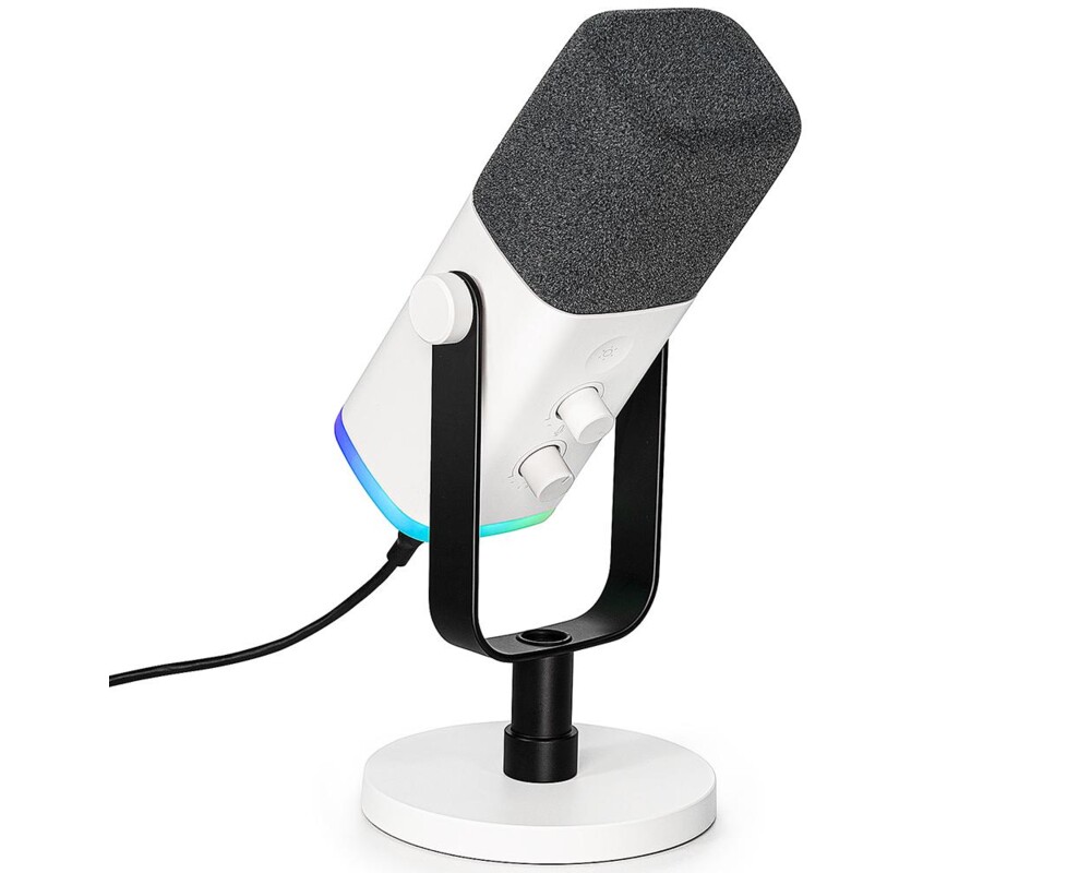 Микрофон FIFINE AM8 Dynamic RGB XLR/USB - White 2
