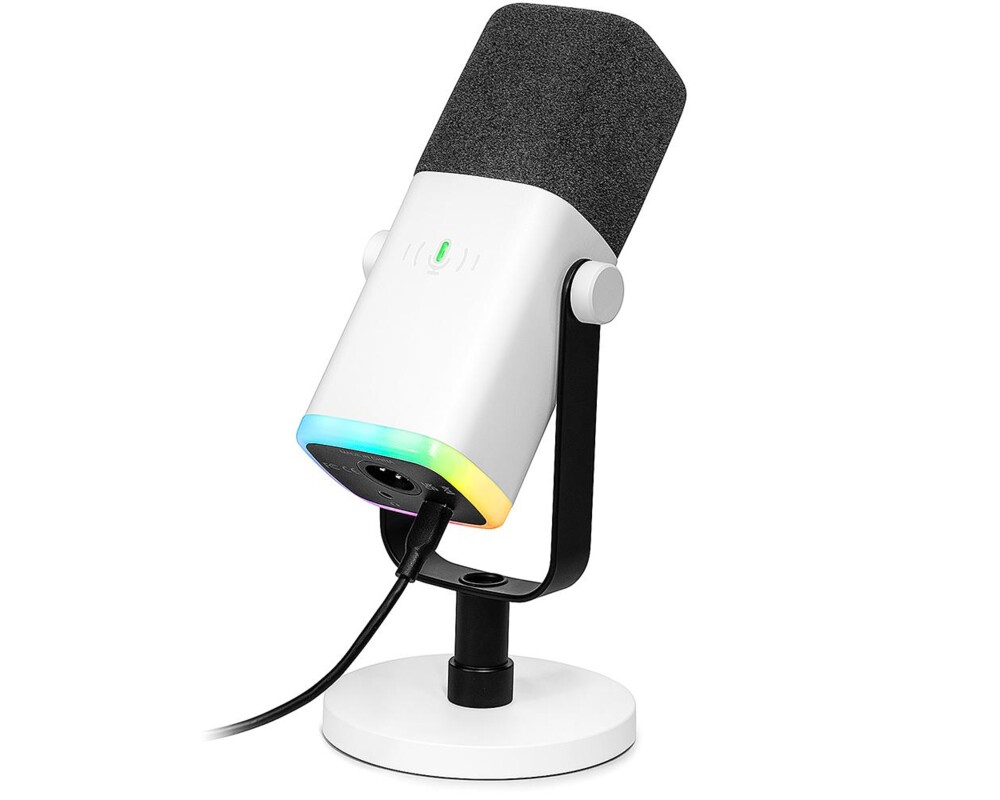 Микрофон FIFINE AM8 Dynamic RGB XLR/USB - White 3