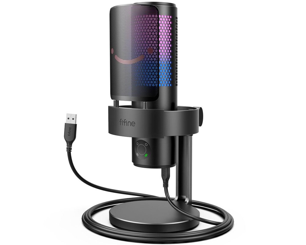 Микрофон FIFINE A9 RGB 4 Polar Patterns- Black 3