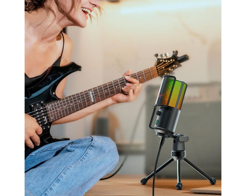 Микрофон FIFINE K669 PRO2 RGB - Black 9