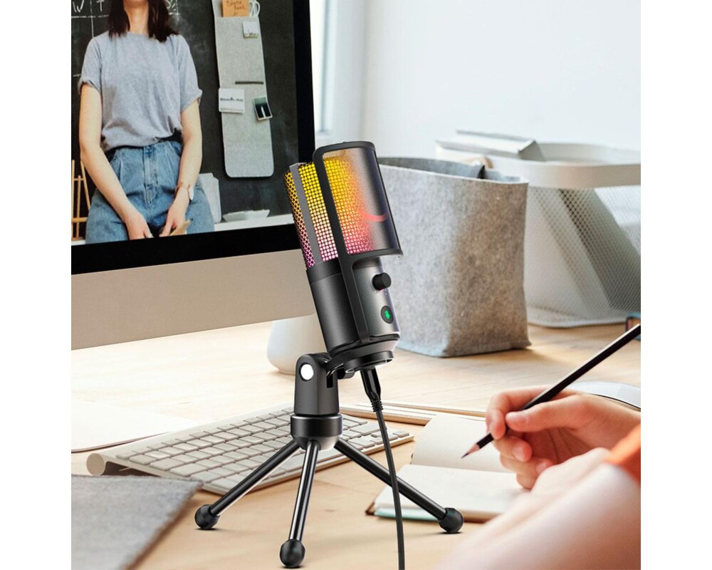 Микрофон FIFINE K669 PRO2 RGB - Black 10