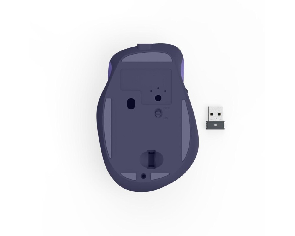 Мишка HAMA Безжична оптична мишка WM-500 Recharge, 6 бут.,800/1200/1600 dpi, безшумна, лилаво 8