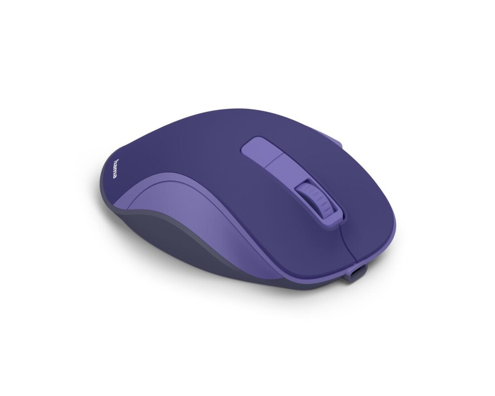Мишка HAMA Безжична оптична мишка WM-500 Recharge, 6 бут.,800/1200/1600 dpi, безшумна, лилаво 5