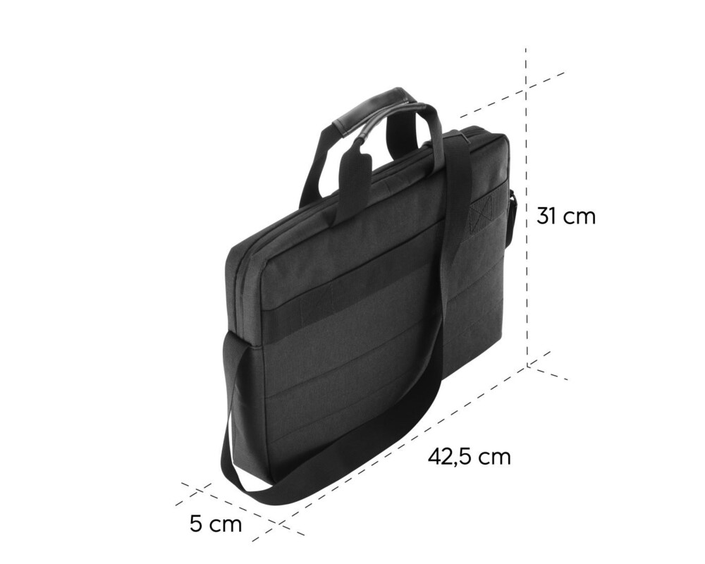 Чанта Hama "Genua", до 40 см (15.6"), черна 14