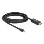 <span>Кабел</span> Delock Кабел пасивен mini DisplayPort 1.1 към HDMI, 1 m <span class='catalog-num-in-name'>DELOCK-83698</span> - 