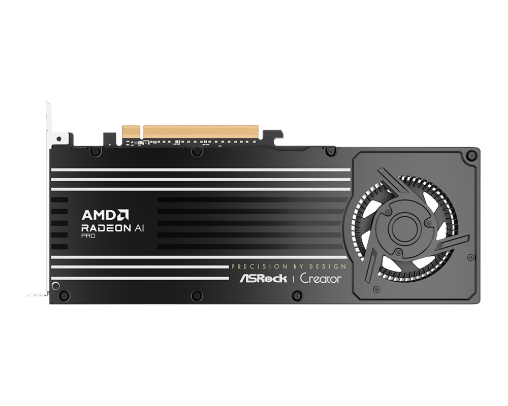 Видеокарта ASRock RADEON AI PRO R9700 Creator 32GB GDDR6 5
