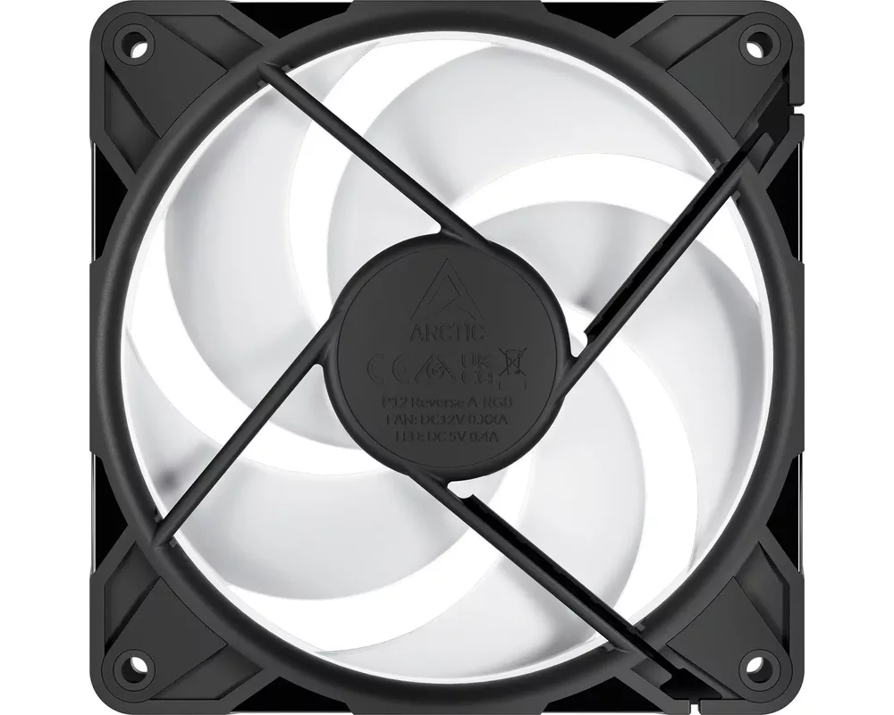 Вентилатор Комплект вентилатори 3-pack ARCTIC P12 Reverse Pro A-RGB 120mm PWM - 120x120x25 ACFAN00333A 4