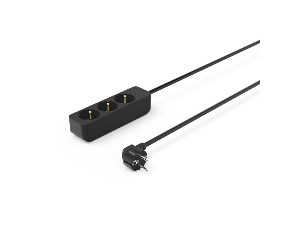 Разклонител HAMA Разклонител 3гнезда, 1.4м,черен 5