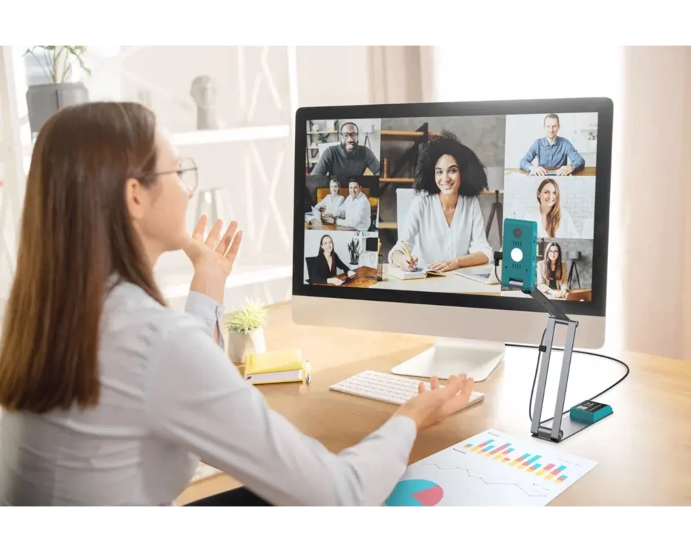 Мобилнен скенер Документна камера с преносим скенер-визуализатор IRIScan VISUALIZER 7 Dislexic , 4K, USB-C 10