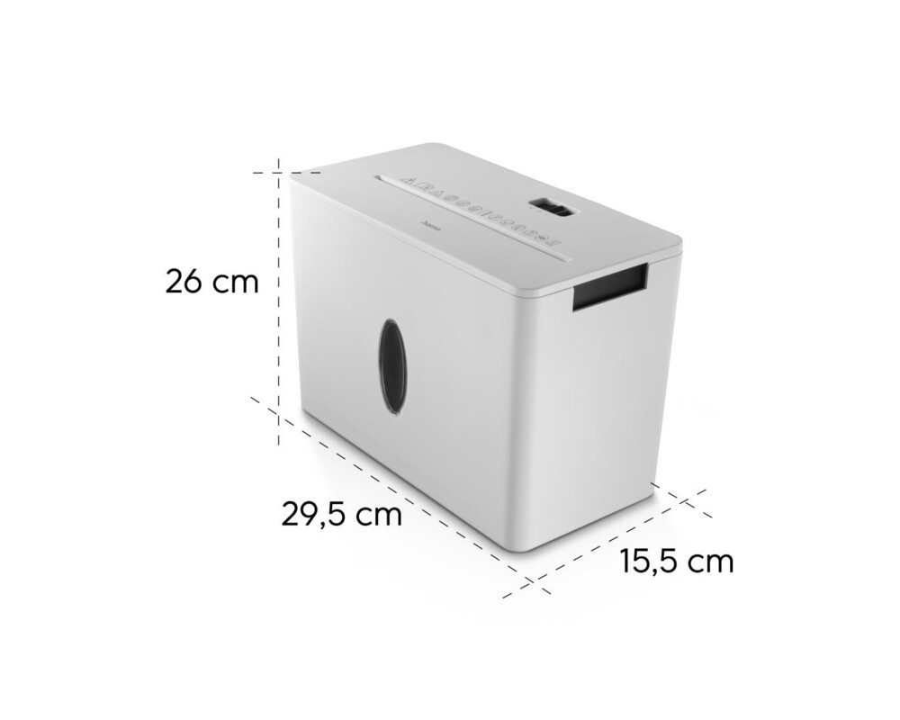 Шредер HAMA Шредер „Safe X40-W“, ниво на сигурност P4 T4 E3 11