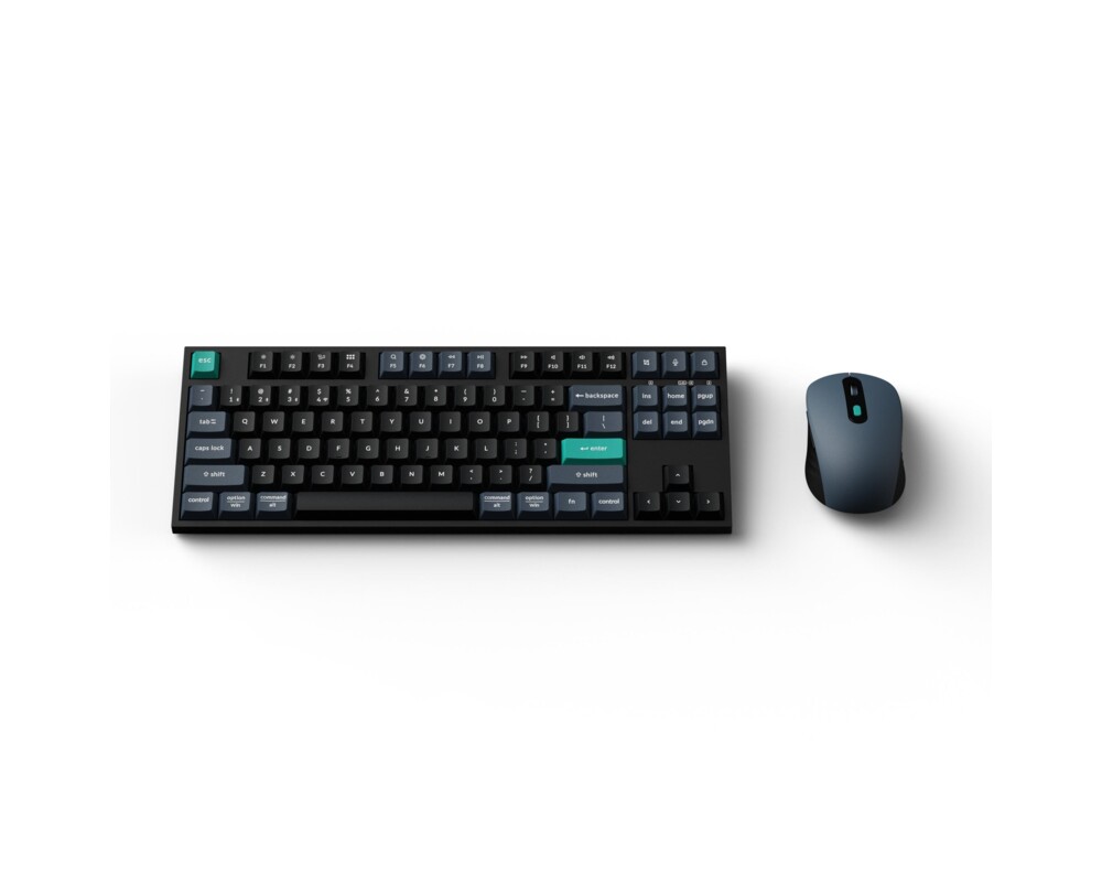Клавиатура Комплект клавиатура и мишка Keychron B33 Deep Black и BM25 Wireless/BT/Wired Combo - TKL 2