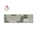 <span>Клавиатура</span> Безжична механичка клавиатура Keychron Q6 MAX Gateron Jupiter Brown Switch - Shell White <span class='catalog-num-in-name'>Q6M-P3</span> - 