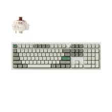  Безжична механичка клавиатура Keychron Q6 MAX Gateron Jupiter Brown Switch - Shell White 865281 Q6M-P3 на топ цена - PIC.bg