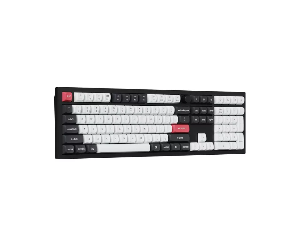 Клавиатура Безжична механичка клавиатура Keychron Q6 HE QMK Gateron Double-Rail Magnetic Switch - Carbon Black 5