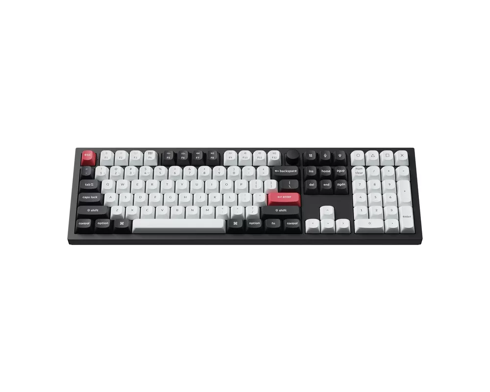 Клавиатура Безжична механичка клавиатура Keychron Q6 HE QMK Gateron Double-Rail Magnetic Switch - Carbon Black 3