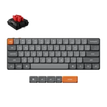  Геймърска Механична клавиатура Keychron K9 Max QMK HS 60% Keychron Milk POM Switch Red RGB 865288 K9M-H1 на топ цена - PIC.bg