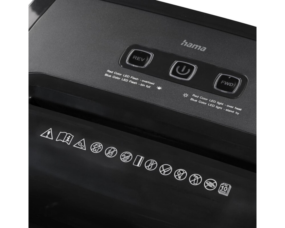 Шредер HAMA Шредер „Prime M100“, ниво на сигурност P5 T5 E4 4