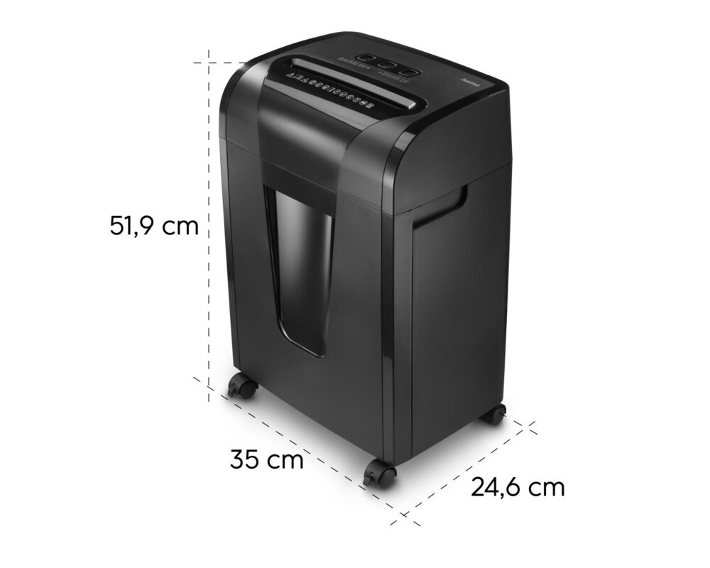 Шредер HAMA Шредер „Prime M100“, ниво на сигурност P5 T5 E4 12