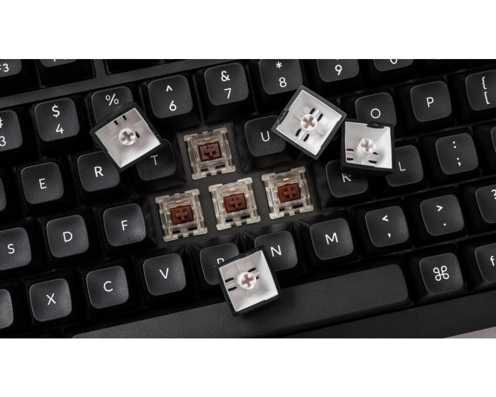 Геймърски аксесоари Капачки за механична клавиатура Keychron Double Shot KSA PBT Keycap Full Keycap Set 137 Keycaps - Black 4