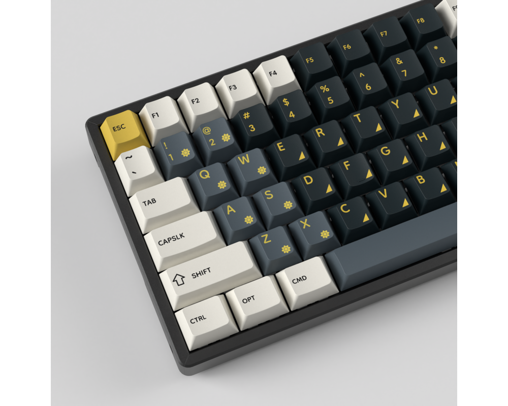 Геймърски аксесоари Капачки за механична клавиатура Keychron Cherry Profile Dye-Sub PBT Full Keycap Set - Retro Garage 4