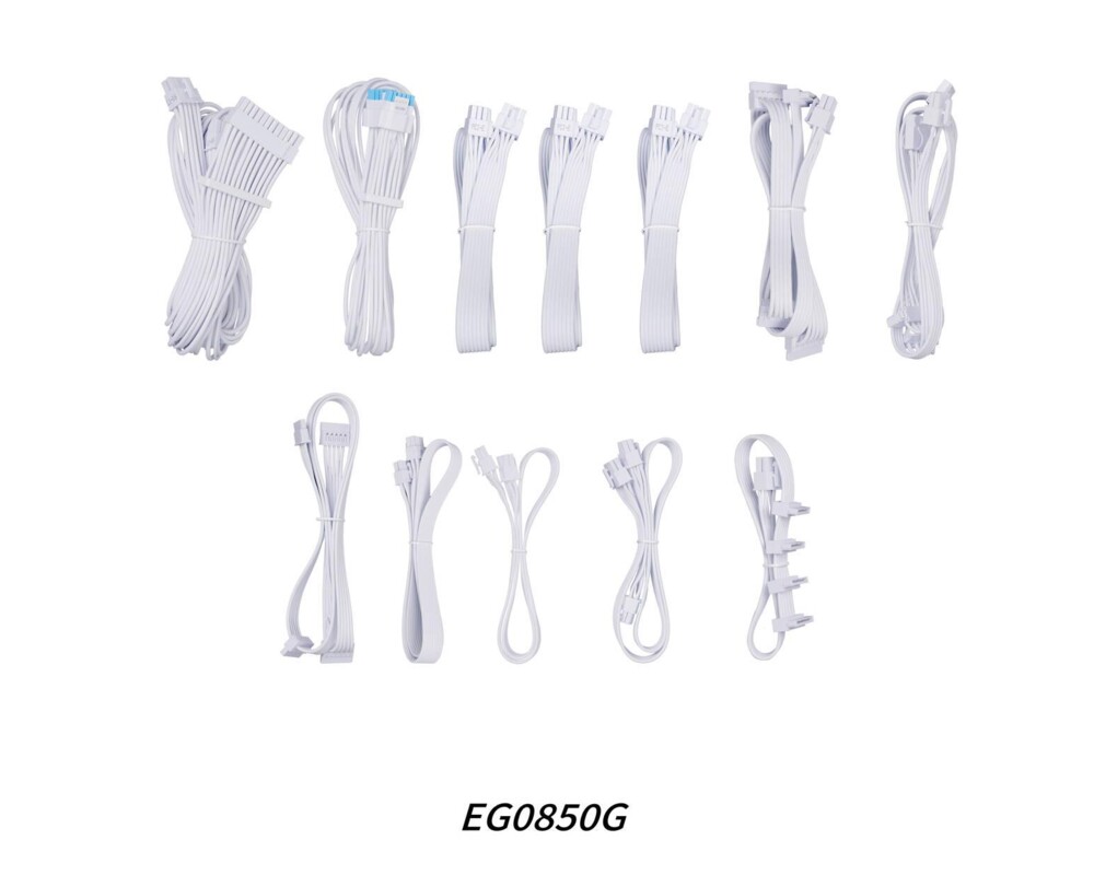 Захранване Lian Li EDGE EGO850 White 850W 80+ Gold PCIe 5.1, ATX 3.1 6