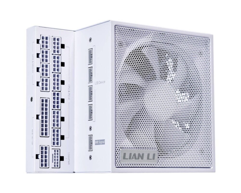 Захранване Lian Li EDGE EG0850 White 850W 80+ Platinum PCIe 5.1, ATX 3.1 2