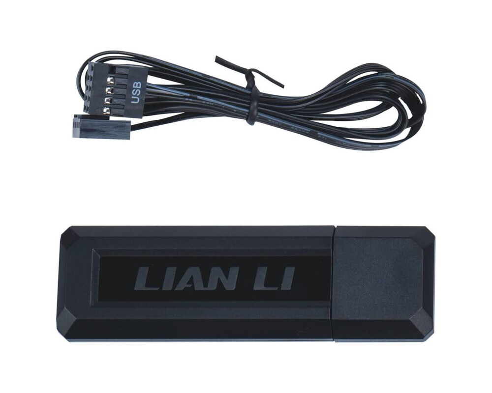 Вентилатор и 3бр Lian Li UNI FAN CL Wireless ARGB PWM Reverse - 120 mm Черни + Контролер 8