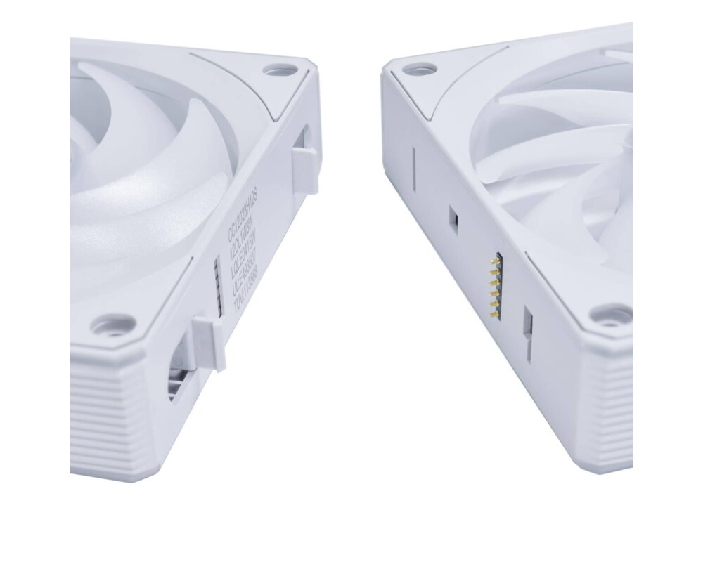 Вентилатор и 3бр Lian Li UNI FAN CL Wireless ARGB PWM - 120 mm Бели + Контролер 8