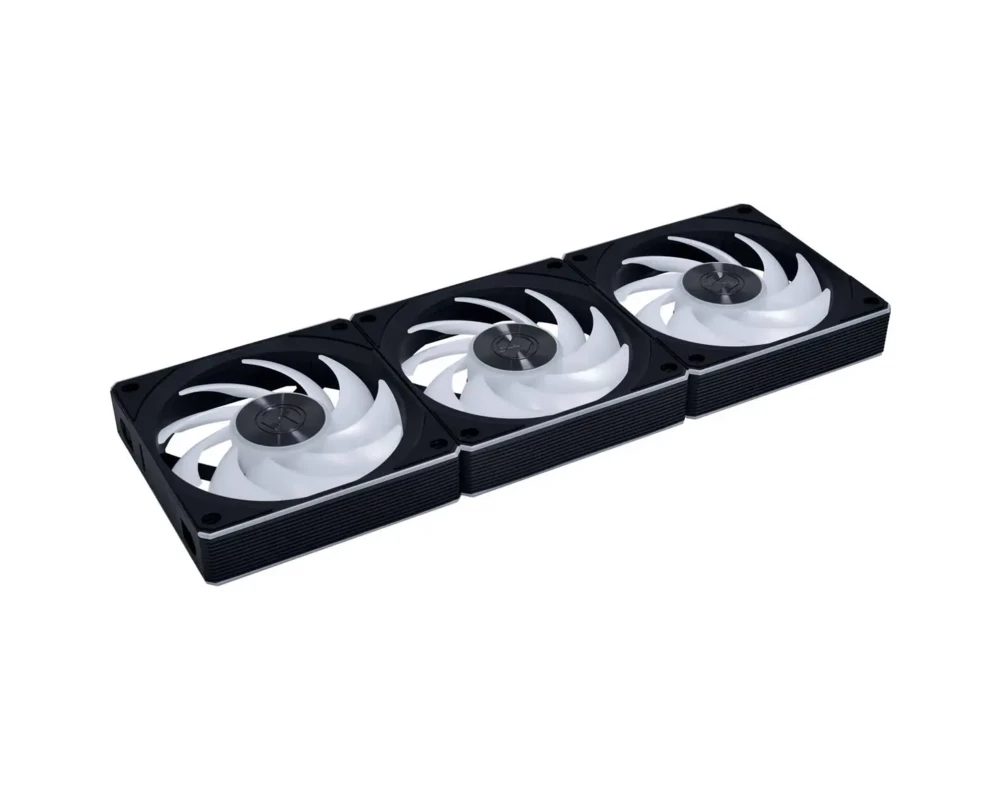 Вентилатор и 3бр Lian Li UNI FAN CL Wireless ARGB PWM - 120 mm Черни + Контролер 2